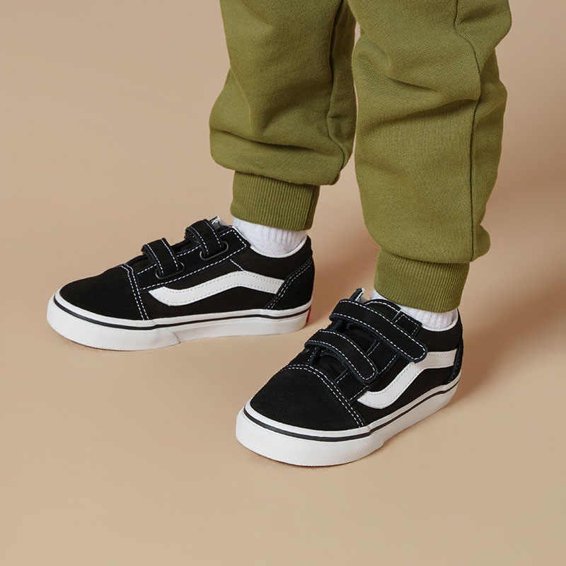 Vans Old Skool V Black White TD VN000D3YBLK