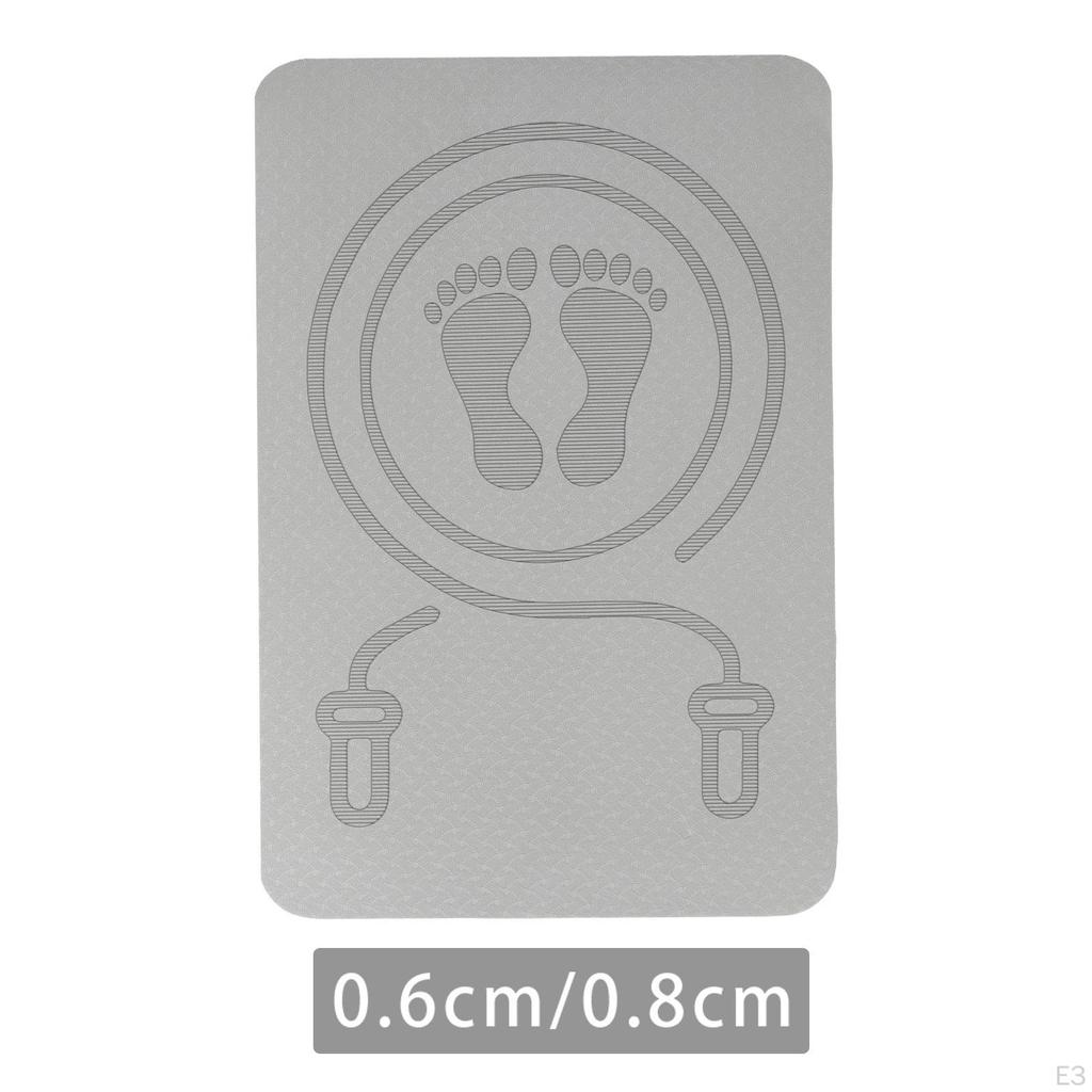 Springseil Matte Fitness Übung Sound Isolierung Gleitschutz Pad Überspringen für