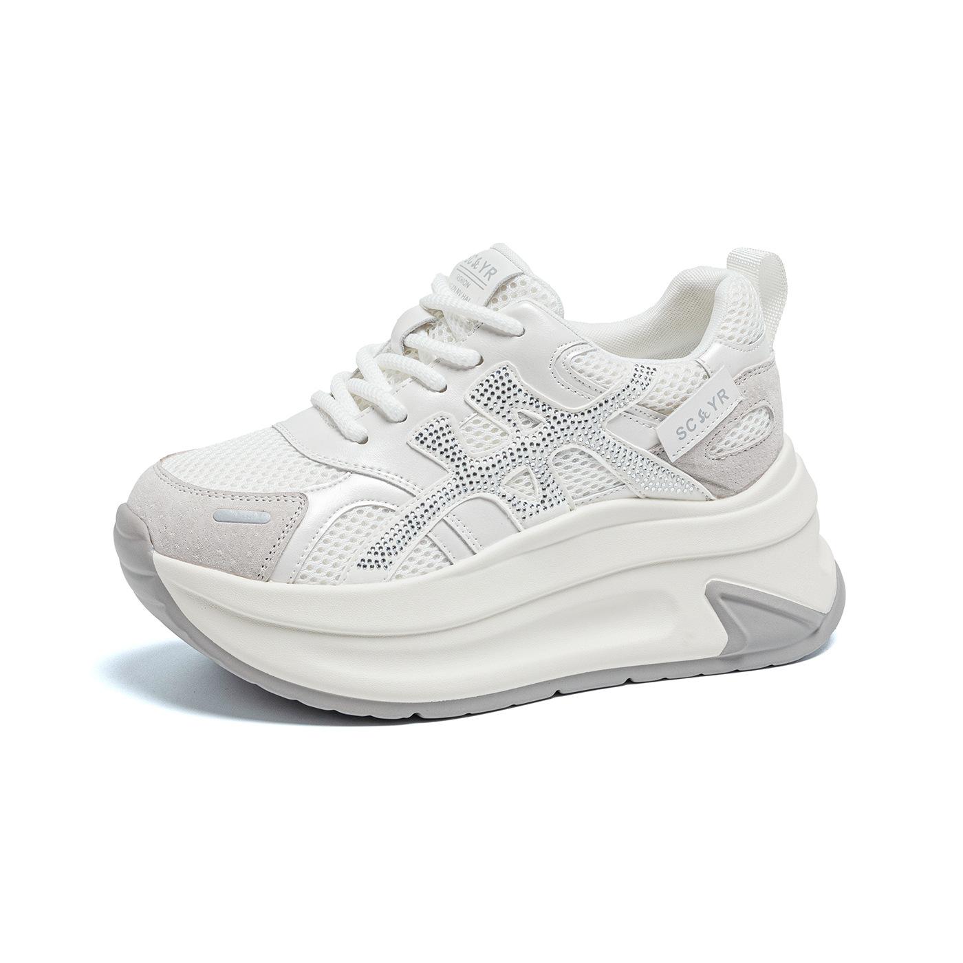 

2025 Korean version of platform versatile Forrest Gump shoes women s new autumn and winter heightening breathable heightening casual and comfortabl 40