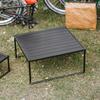 Folding Camping Table, Lightweight Foldable Desk for Hiking Backyard Outdoor