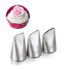 Pastry Tips Stainless Steel Cupcake Baking Mold Flower Nozzle Icing Piping Nozzles Ice Cream Tool