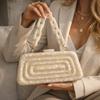 Ladies Acrylic Dinner Bag One Shoulder Oblique Span Wedding Banquet Clutch Bag Chain Bag