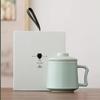 Ru Ware Ceramic Teacup with Tea & Water Separation Filter - Office Gift
