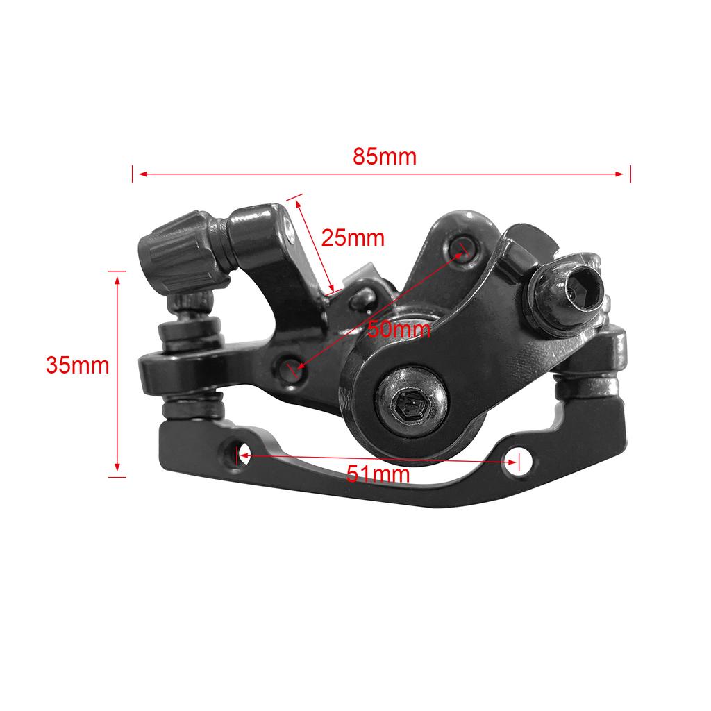 Aluminum Alloy Bike Brake Outdoor Cycle MTB Mountain Bicycle Front Disc Brake Mechanical Caliper