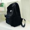 Student Solid Color Schoolbag Women's Corduroy Backpack