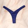 T1885 Women's Sexy Low-Rise Antibacterial Cotton Thong Panties - New 2022 European & American Triangle Design