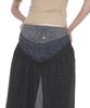Partimento Woman Multi-Layered Maxi Skirt_Gray Check