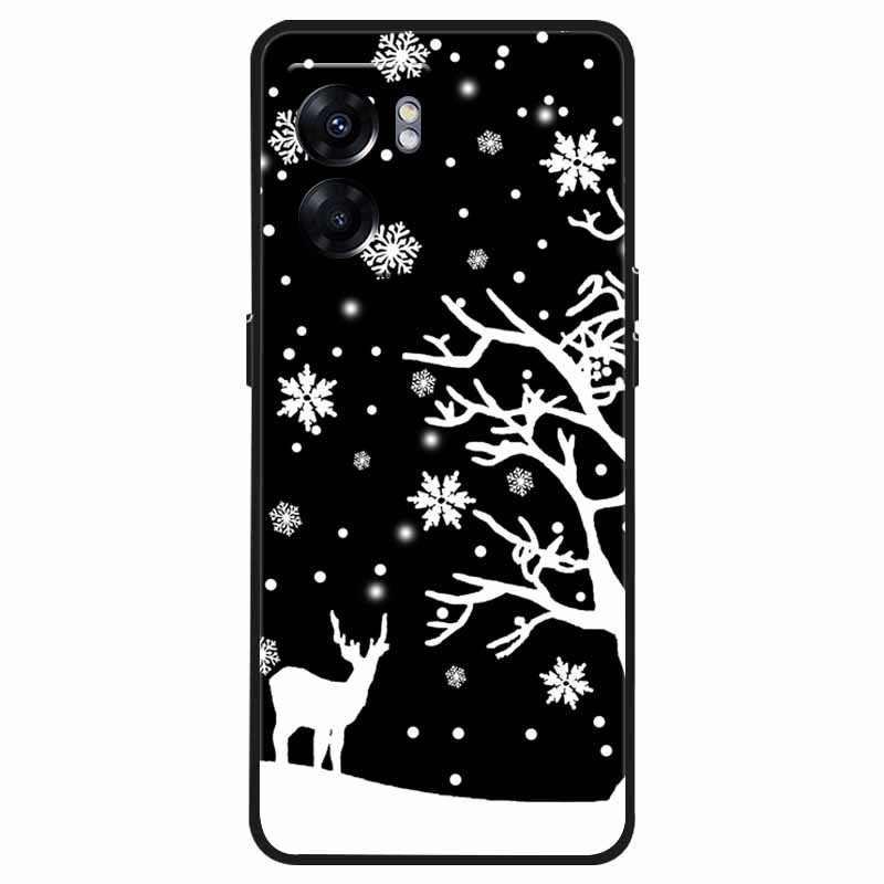 For OPPO Realme C33 Case C30s Christmas Silicone Soft TPU Cover Cases for Realme 9 Pro Plus Coque Realme8 5G New Year Gift Funda