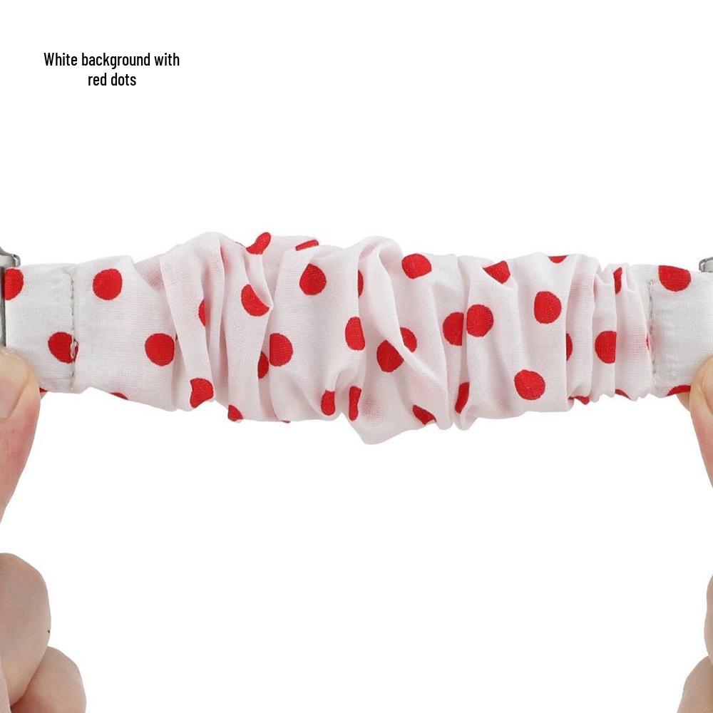 Brățară de ceas elastică tip scrunchie de 20mm/22mm pentru Samsung Galaxy Watch 4 & Huawei GT2 (42mm/46mm)