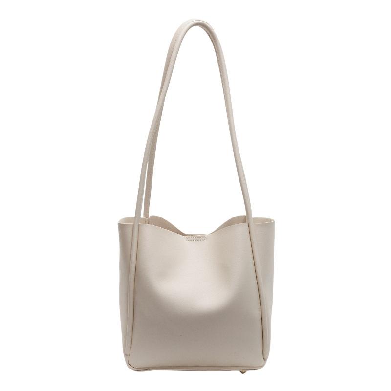 Fashion Child and Mother Bucket Bag Women's High-end Sense Niche Underarm Bag Commuter Shoulder Messenger Bag Large Capacity Tote Bag