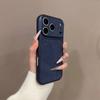 The window becomes larger in seconds, suitable for iPhone17pro mobile phone case, Apple 16pro denim cloth pattern 15pro leather 14p.