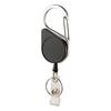 Retractable Keychain Heavy Duty Carabiner Key Chain Lightweight Impact Resistance Tactical ID Badge Reel Key Ring