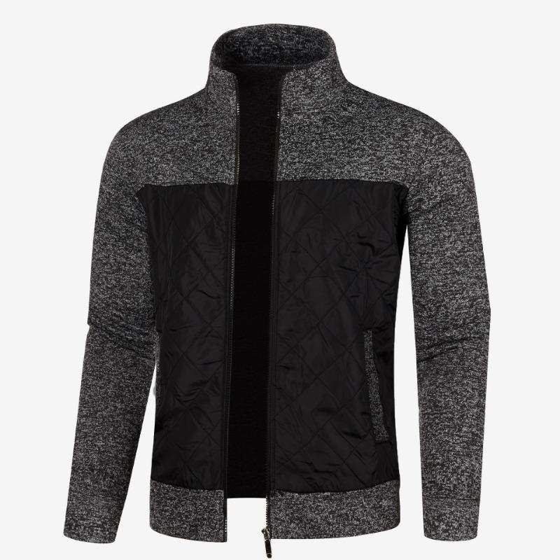 

New Men s Sweaters Men s Autumn and Winter Sweaters Men s Zipper Cardigan Jackets 3XL