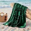 Telo Mare in Microfibra con Stampa Sporting CP FC Asciugatura Rapida Assorbente Grande per Spiaggia Nuoto Viaggio