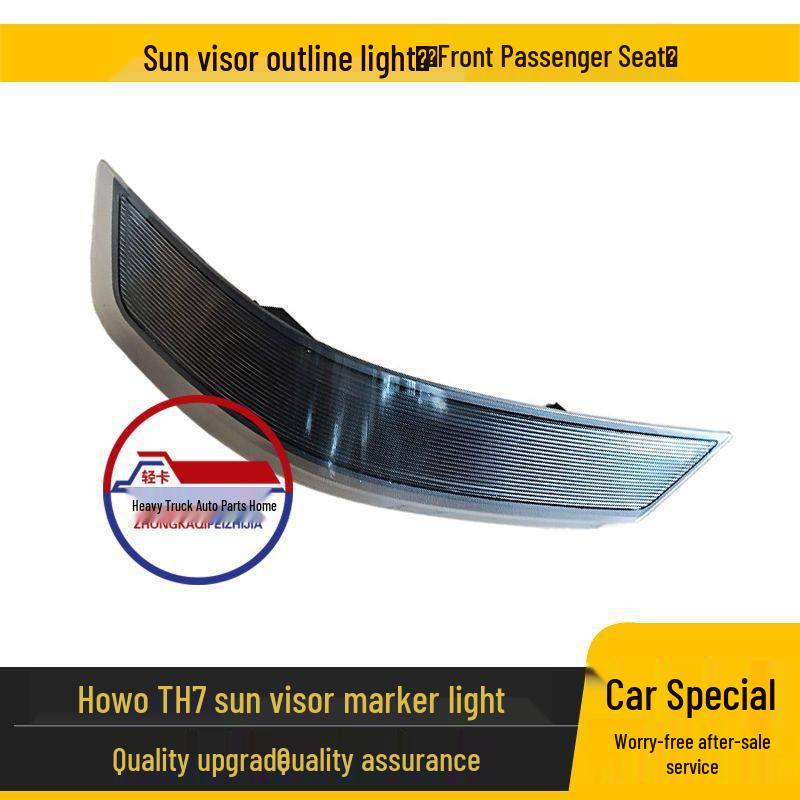 HOWO TH7 High Roof Cab Decorative Sun Visor & Side Indicator Light Standard