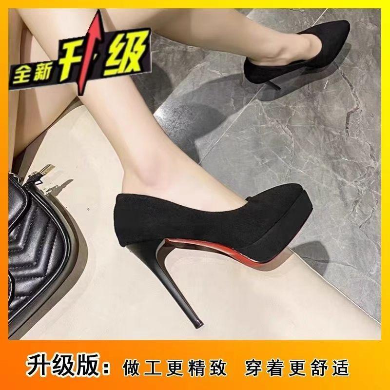 

Simple high heels women s spring and summer thin heels comfortable women s shallow mouth single shoes 40