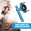 Bicycle Water Bottle Holder Adapter Drinking Conversion 90 Degree Rotatable Frame Support Bracket Riding Accessory