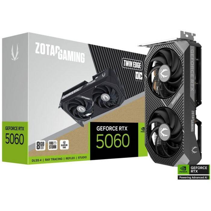 ZOTAC - Gaming graphics card - GeForce RTX 5060 - Twin Edge OC - 8 GB