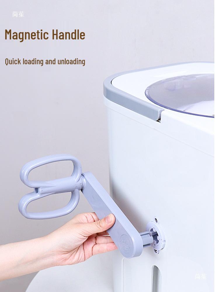 Lave-linge portable à manivelle pour dortoirs - Pas besoin d'électricité, idéal pour les chaussettes et les sous-vêtements