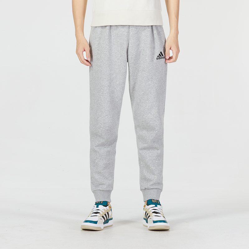 Adidas Knitted Sweatpants Men's Gray HL6877