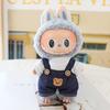 Labubu Fabric Clothes Sitting Party Vinyl Figurine Pendants Baby Clothes Shoulder Straps Pants