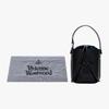Vivienne Westwood Daisy Shiny Patent Drawstring Shoulder Bag 4c030007w L008i N404