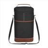 Borsa termica per bottiglie di vino da 7L Borsa porta vino resistente all'usura per due bottiglie Grande capacità Impermeabile Borsa termica per birra