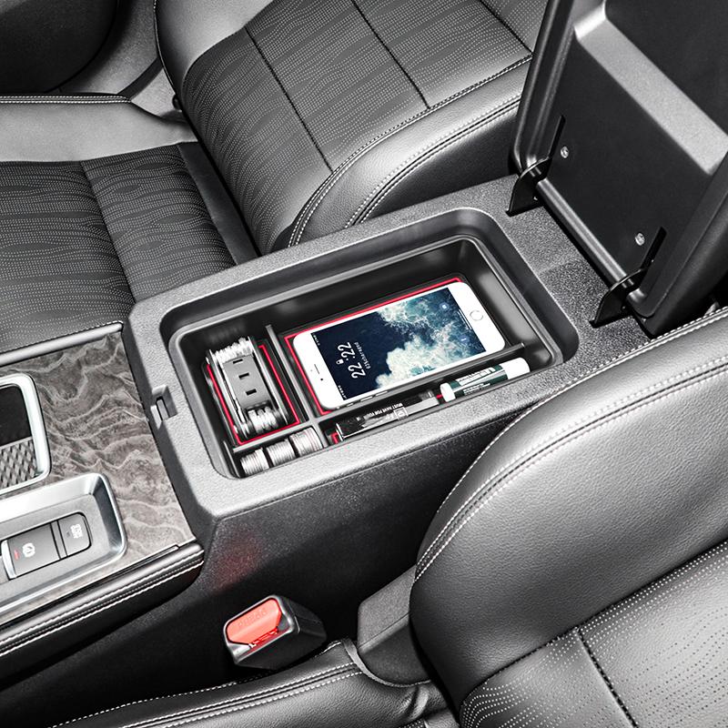 Mittelkonsolen-Organizer für Nissan Altima 2019 2025 2025 2025 2025 Armlehnen-Aufbewahrungsbox Einsatzablage Autoinnenzubehör