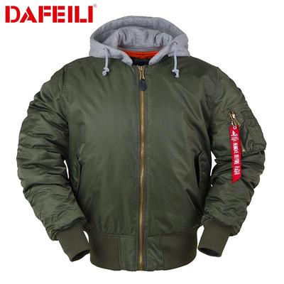 Oversized MA1 Air Force Pilot Jacket - Unisex Trendy Autumn/Winter Outerwear