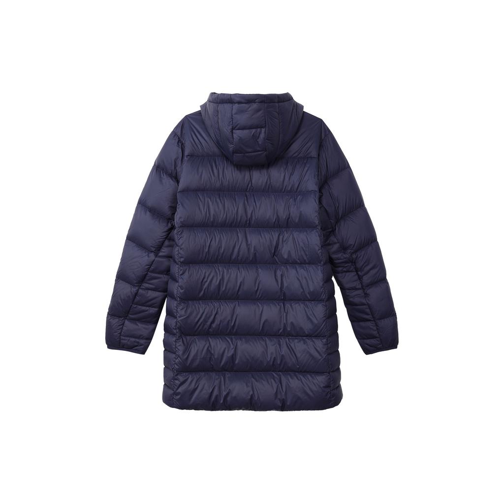 Under Armour Solid Color Casual Training Sports Mid-Length Down Jacket Men Outerwear Navy-Blue 1373663-410