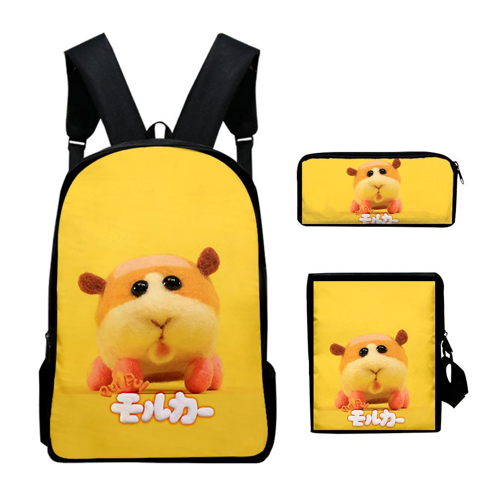 Well-loved Creative Friday Night Funkin 3D Design 3pcs/Set Learner Bags Everyday Laptop Knapsack Backpack Sling Carry Tote Pencil Pouch