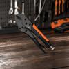 Anti-Slip Handle Locking Pliers Alloy Steel Screw Extractor Pliers Clamping Device  Woodworking Use