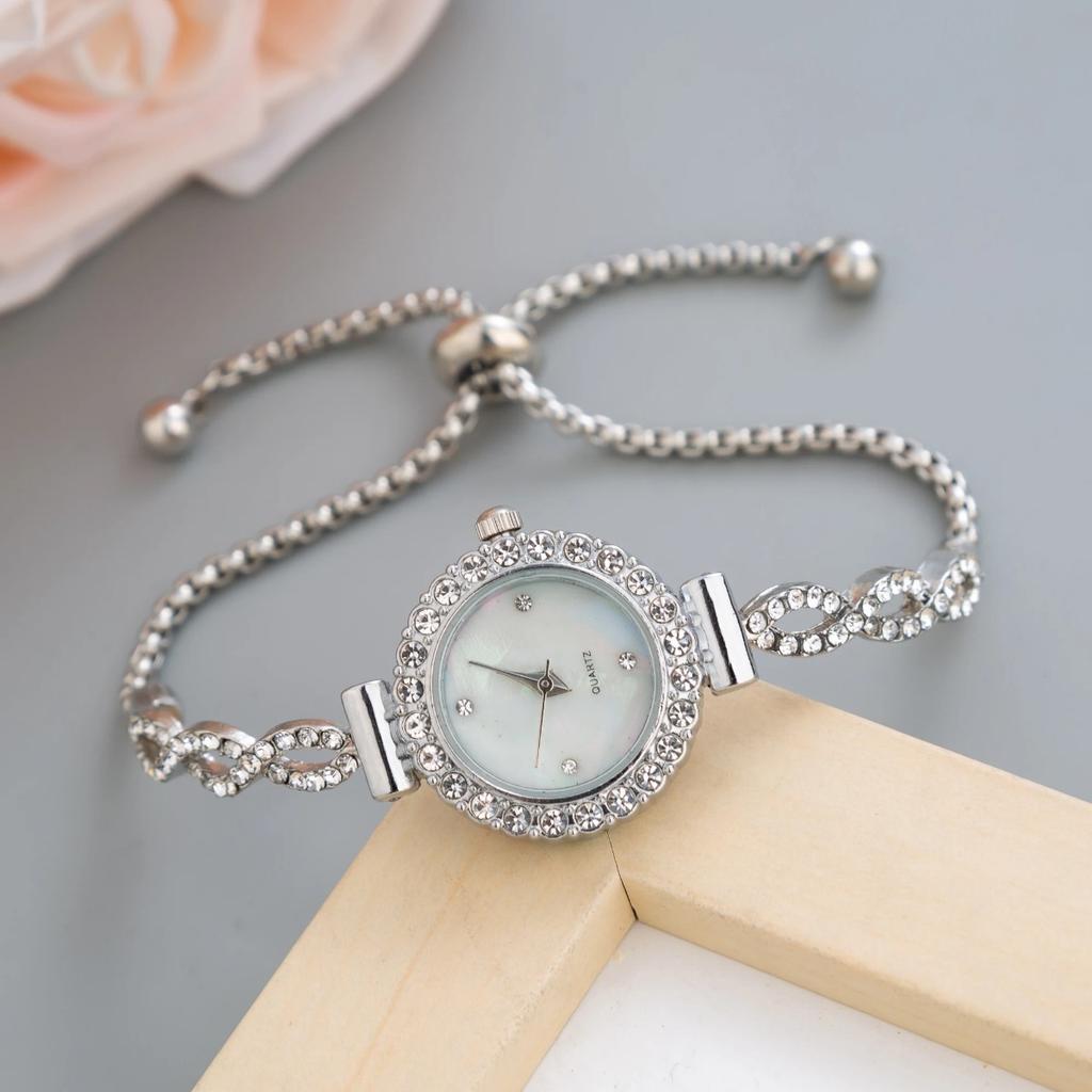 Women's Small Dial Wristwatch Female Bracelet Watch Quartz Leisure Popular Elegant Clock Golden Relojes Hour Ladies