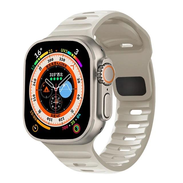 

Soft Silicone Strap Compatible with Apple Watch Band 46/49/45/44/42/41/40/38mm,for iWatch Ultra/11/10/9/8/7/6/SE/5/4/3/2/1 Smart Watch Accessories 42/44/45/49/S11/S10-46mm зірка