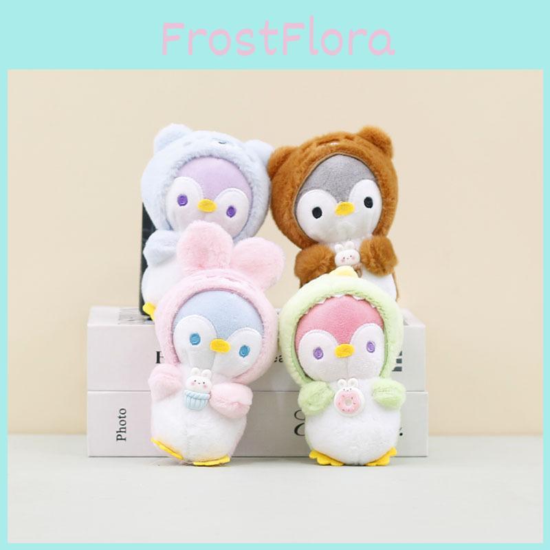 Adorable Plush Penguin Doll Keychain Cute Cartoon Animal Pendant Soft Toy