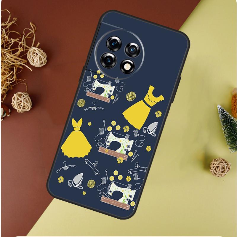 Sewing Machine For OnePlus 13 13R 12 12R 11 9 10 Pro 8T 9RT 10T 10R Nord 4 CE 2 3 Lite N20 N30 Phone Case