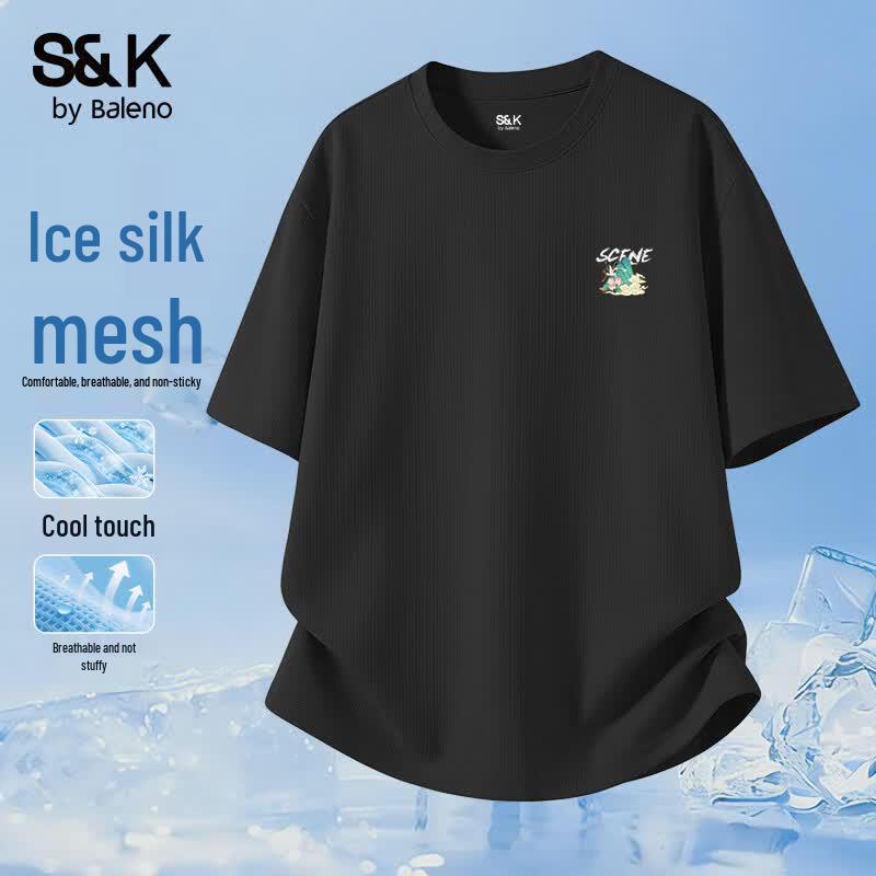 Baleno Men s Ice Silk Quick-Dry Mesh T-Shirt XL