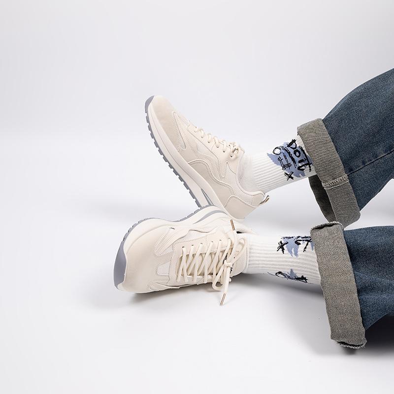 Global ZHQ-HY017 men's shoes summer casual mesh sports shoes breathable shock absorption running soft sole soft surface tide shoes