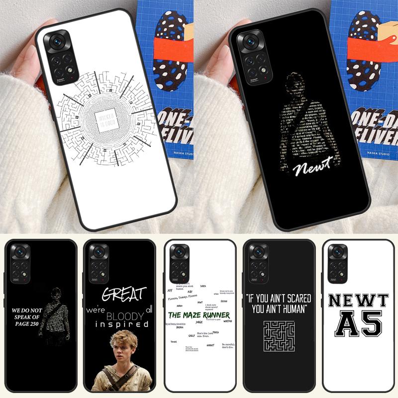 The Maze Runner Qoutes Case For Xiaomi Redmi Note 13 14 9 10 11 12 Pro 10S 11S 12S Cover For Redmi 13C 10C 12C 14C