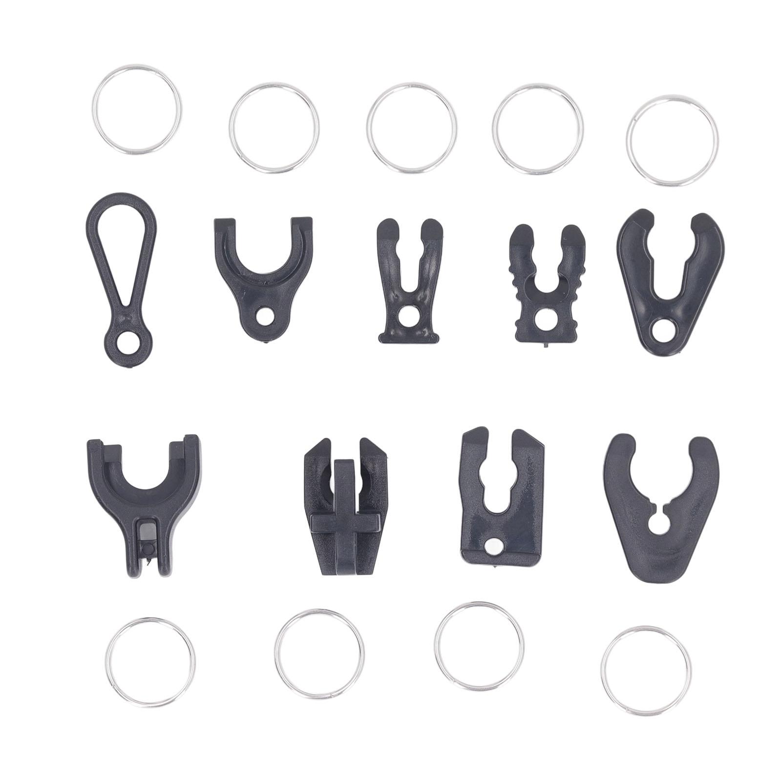 

9PCS Universal Boat Kill Stop Switch Keys Plastic Outboard Safety Switch Keys with Key Rings for Jet Ski Emergency Stop