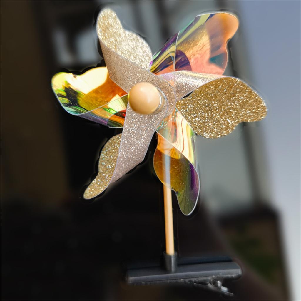 Colorful Windmill Shape Hair Pin Carnivals Birthday Party Christmas Hair Clip