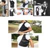 Fashion Mens Antitheft Phone Package Black Shoulder Bag Hidden Backpack For Casual Use