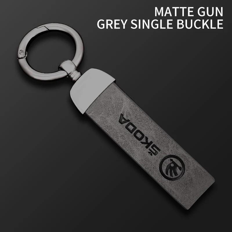 Samolepka na auto Logo auta Klíčenka Kroužek na klíče Řetízek Přívěsek Dárky Pro Skoda Octavia Rapid Fabia Superb Kodiaq Scala Karoq Kamiq Styling