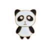 Cross-border Black & White Design: Cute Panda & Silly Penguin Brooch for Denim Jacket