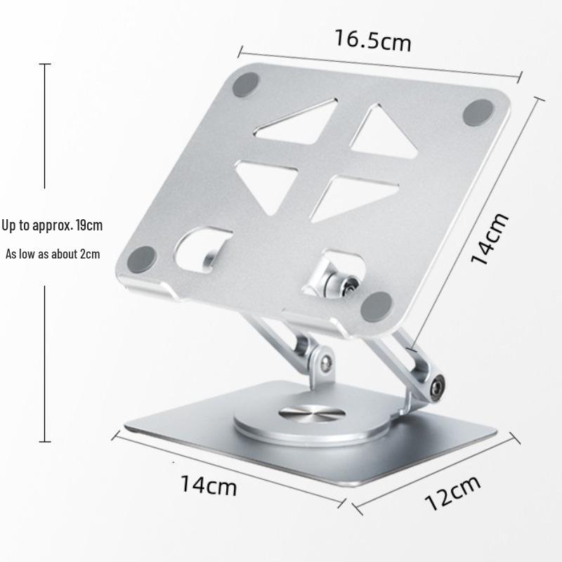 Rotatable Desktop Tablet Stand for iPad - Multi-Functional and Adjustable Viewer Stand
