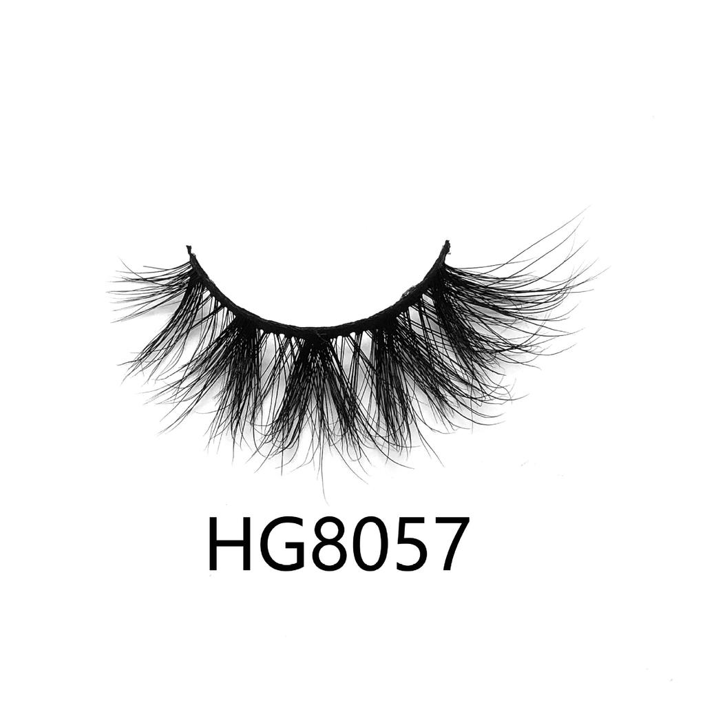 20mm Mink Hair False Eyelashes European And American Multi -Layer Thick Cross Curly Messy False Eyelashes