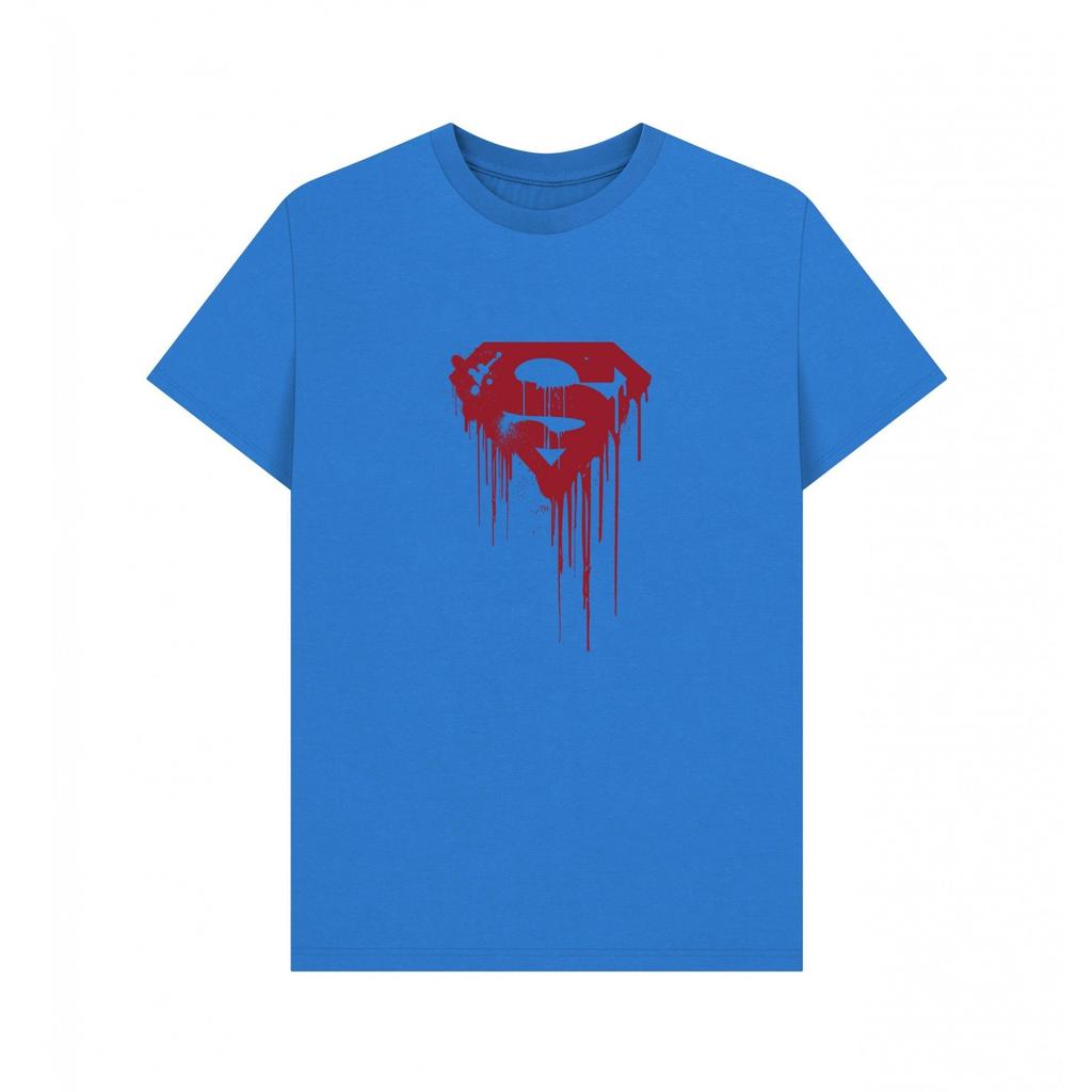 Superman Unisex Adult Official Drip Shield T-Shirt