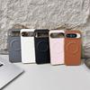 Luxury Business Leather Plating Magnetic Phone Case for Google Pixel 10 9 Pro XL 9A 8A for Wireless Charger Matte Protection Back Cover