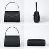 Iwasa Yonezawa Woven Formal Bag with Built-in Magnet, 9072, Black, Formal Wear, Women's, Funeral, Made in Japan, Large, Funeral Bag