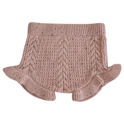 Baby Pumpkin Baby Strick Baby Baby 70 80 90 Newborn [KRANZ] Überhose, Pumphose, Pants, Bloomers, Mädchen, Jungen, 100% Baumwolle, Strick, Rüschen, Kleidung,
